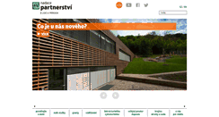 Desktop Screenshot of nadacepartnerstvi.cz